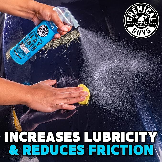 Chemical Guys WAC_CLY_100_16 Clay Luber Synthetic Lubricant with Wetting Agents for Clayblock and Car Detailing Clay (Works on Cars, Trucks, SUVs, Jeeps & More), 16 fl oz