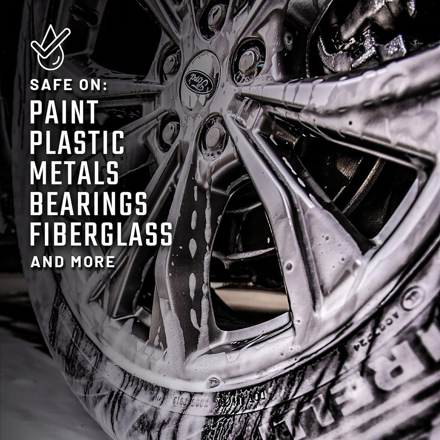 Slick Products Wash & Wax Extra Thick Foaming Cleaning Solution Motorcycle, Truck, Trailer, Boat, Car Wash Soap - Works With Foam Cannon, Foam Gun, Sprayers, Buckets, 16 oz., Tropical Scent