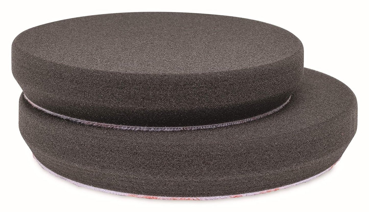 Griot's Garage 5.5" Black Foam Finishing Pads for Car Polishing and Detailing, Buffing Pads for Paint Correction and Sealant Application, 10518, Set of 2