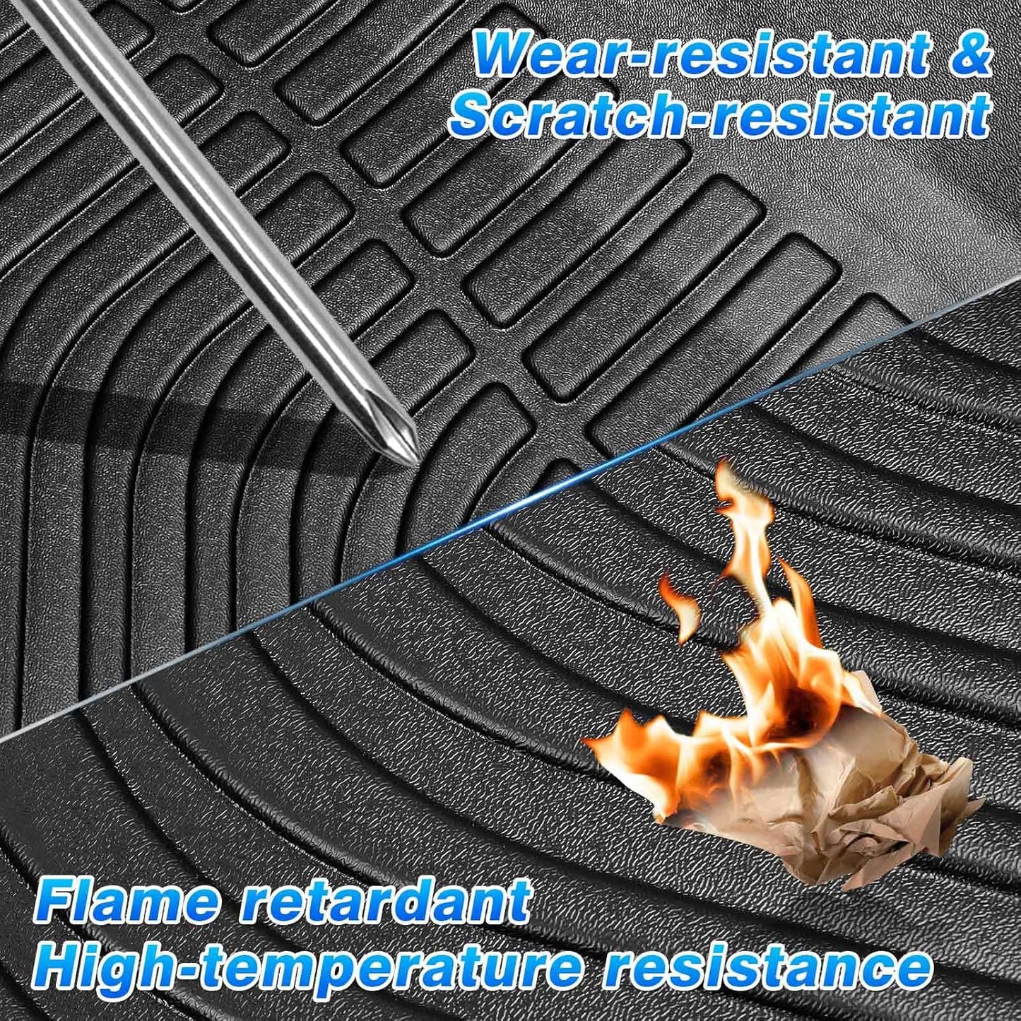 Cartist Floor Mats Fit for BMW X5 G05 2019-2025 2026 (40i/50i/m60i/m50i/m/m Competition) Only fit 5-Passenger, All Weather Floor Mats for X5 Accessories