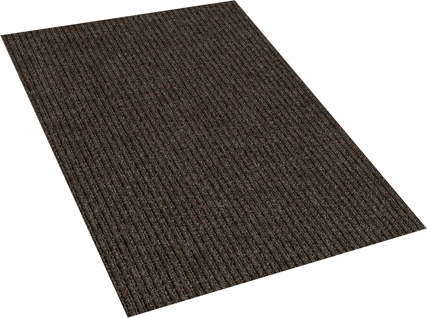 KOECKRITZ Heavy Duty Durable All Weather Indoor/Outdoor Non Slip Entrance Mat Rugs and Runners for Office Business Building Home Garage Front Door (3' x 10', Brick)