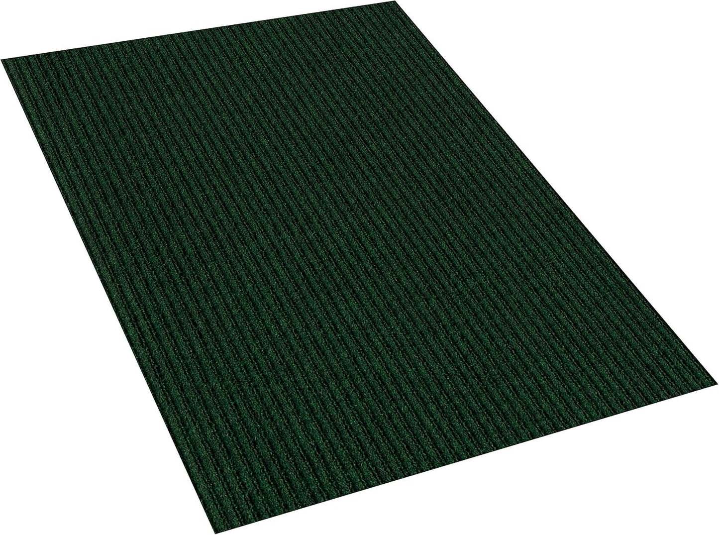 KOECKRITZ Heavy Duty Durable All Weather Indoor/Outdoor Non Slip Entrance Mat Rugs and Runners for Office Business Building Home Garage Front Door - 2' x 6' Green
