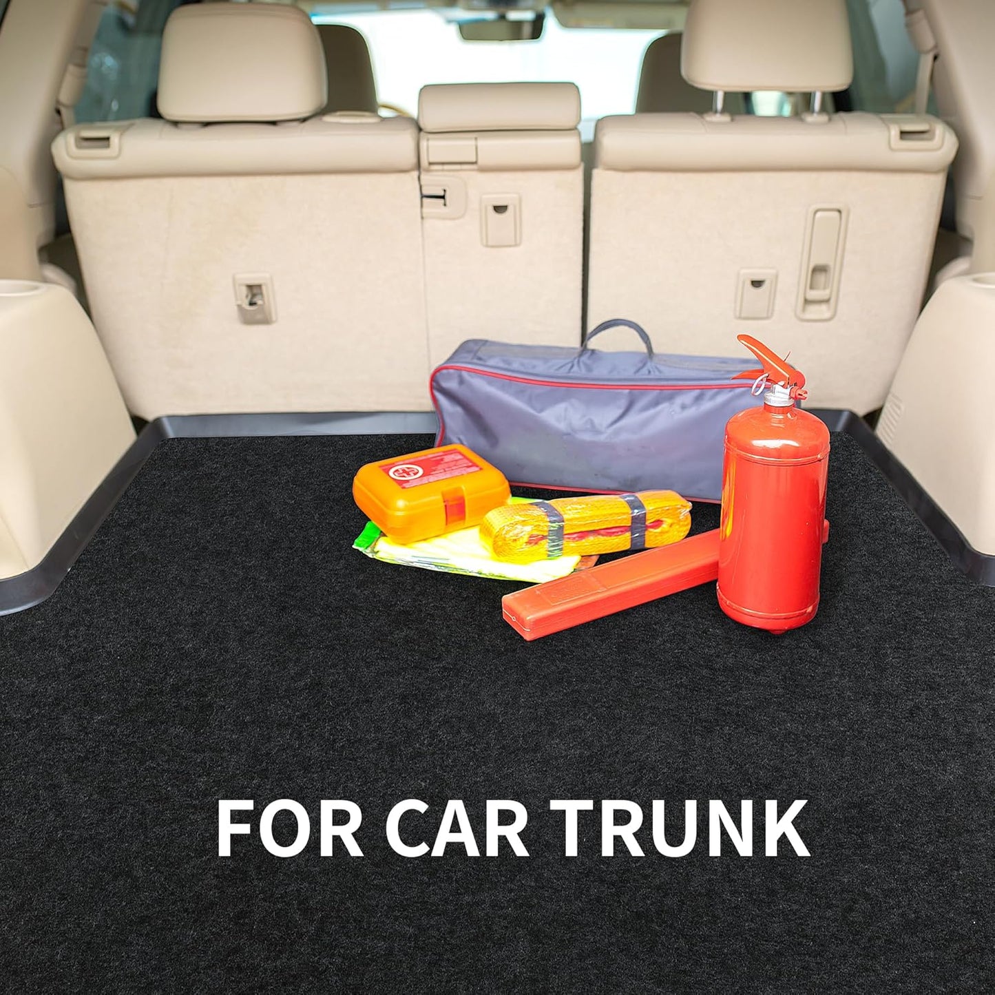 HOMBYS Extra Large Garage Floor Mat for Under Car,Floor Mats for Garage with Rubber Backing,Non Slip Garge Rug,Waterproof Backing Garage Carpet,Motorcycle Absorbent Oil Spill Mat,7'9"x16'