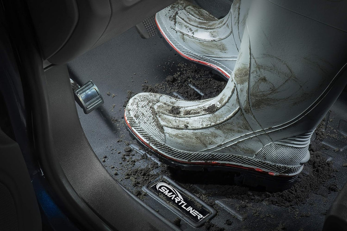 SMARTLINER Custom Fit All Weather 2 Row Floor Mats Liner Set Compatible with 2021-2024 Toyota Venza