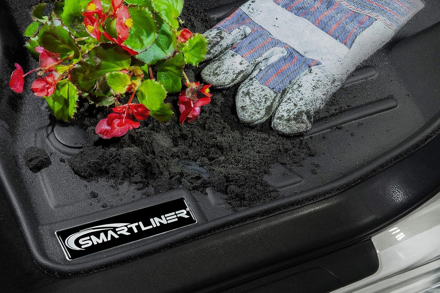 SMARTLINER Floor Mats Liner Set Compatible with 2002-2006 Cadillac Escalade ESV