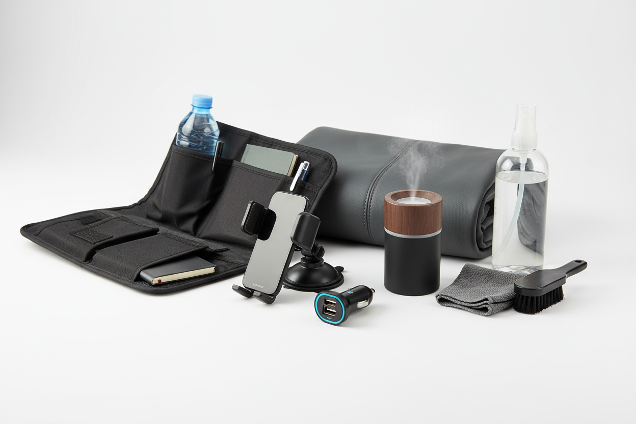 real photo of car accessories